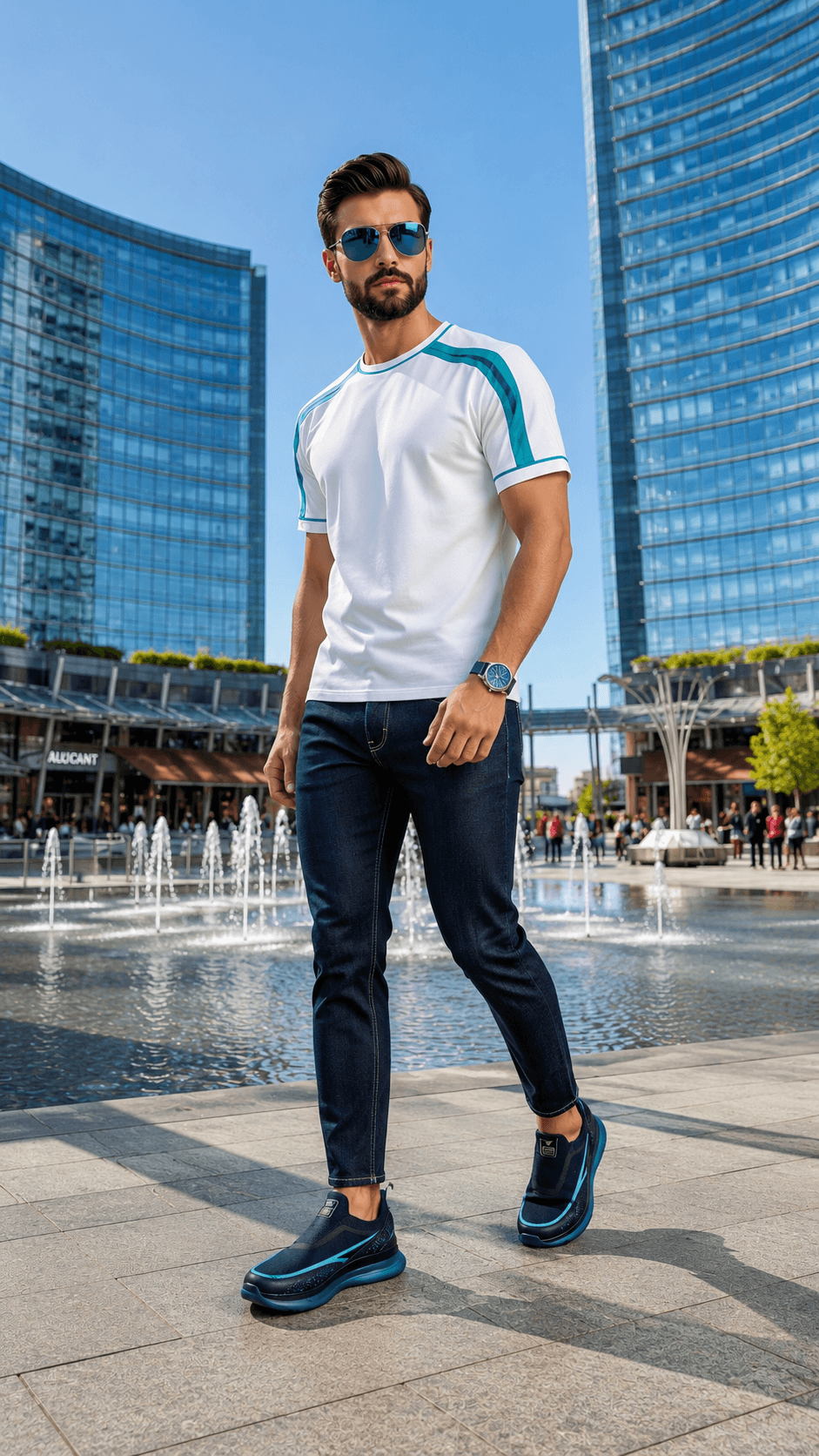AigleCraft B.M.O — coloris Abysse, vue principale